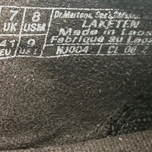 Women's Dr. Marten's Laketen Size 9 Metallic Leather Sling Back Shoes - Picture 10 of 10